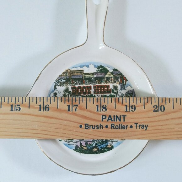 Utensil Trivet VTG Ceramic Souvenir Decor Boot Hill Dodge City Made in Japan - Picture 5 of 7
